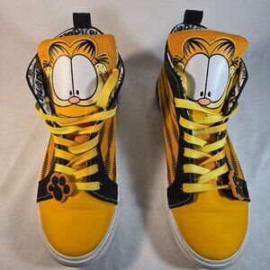 Groundup Nickelodeon Men’s Garfield High Top Orange Shoes Size 8.5 Excellent